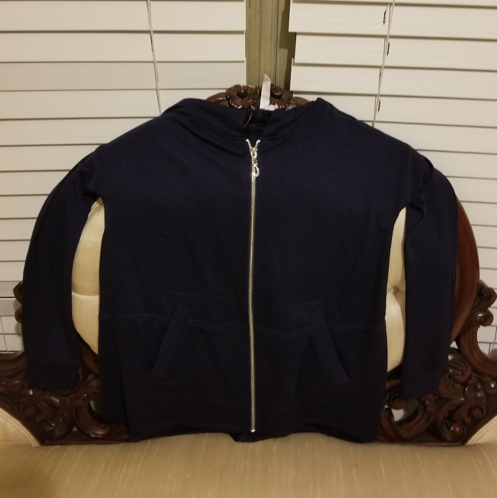 Cable and Gauge Blue Sweater